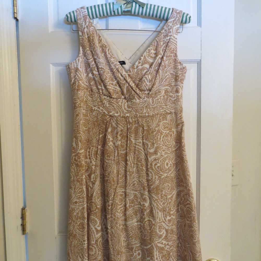 Lands' End Cotton V-Neck Sundress